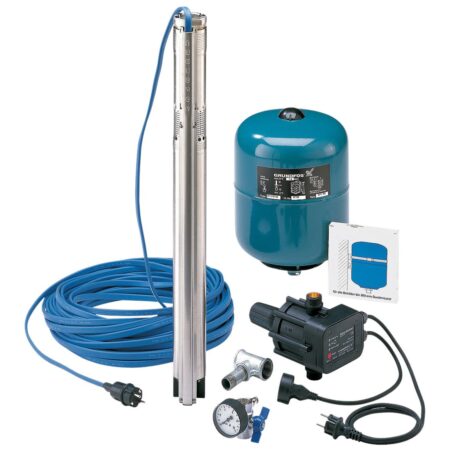 GRUNDFOS Unterwasserpumpe SQ 3-40, Wasserversorgungspaket