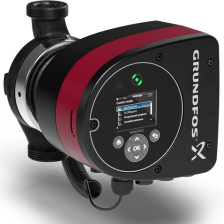 GRUNDFOS Elektr. geregelte Umwälzpumpe MAGNA3_25-80N PN6/10 180mm 1x230V