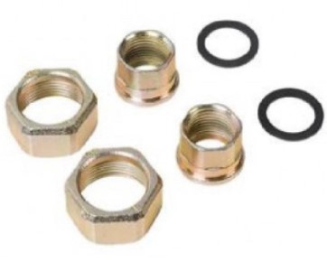 Rohrverschraubung 5/4"AG mit Mutter 6/4"p. Satz