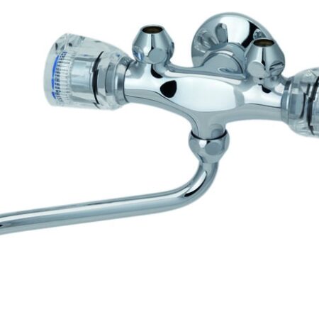 SCHMIEDL Wascht./Spuelt.-Wand-Zweigr.b. drucklos Griffe glasklar GS1250