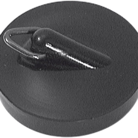 STEDO VENTIL-STOPFEN PVC SCHWARZ 45,5 MM MIT DREIKANTBÜGEL