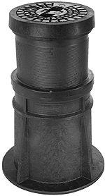 Hawle Strassenkappe Fig.2051K DN4056 teleskop.aus Kunststoff f.Schieber