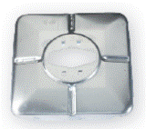 Stahl-Unterlagsplatte Fig.3490 f.Schieber-Kappe