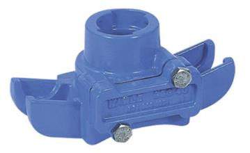 ZAK 34 Uni-Guss-Sperrschelle o.Buegel o.Dichtung DN65-500Abg.max.25mm