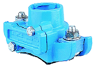 ZAK 46 Uni-Guss-Sperrschelle o.Buegel o.Dichtung DN65-500Abg.max.35mm