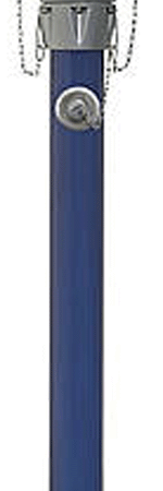 Hawle Guss-Überflurhydrant Fig.5051H4 PN10/16 DN100 RD 1.5m BBA blau