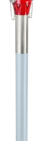Hawle Inox-Überflurhydrant Fig.5140H4 PN10/16, DN100, RD 1.5m, BB rot + H4Live