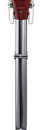 Hawle Niro-Umfahrhydrant Fig.5196H4 PN10/16 DN80 RD 1.5m BB Kopf rot