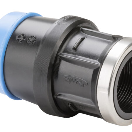 ISO2-Fitting POM PN16, Wasser Adapter, PE/IG D32-1"