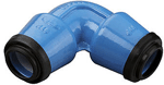 Winkel Iso K 6400    2" 90 Grad AD 63 mm