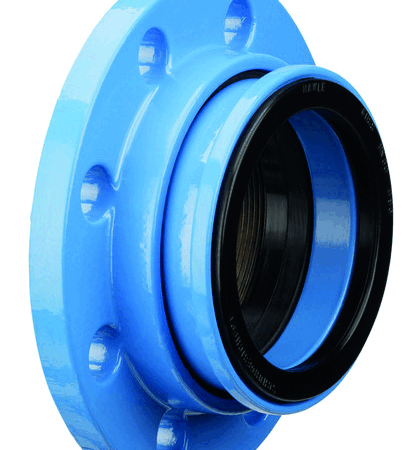 Zweik.Spez.Sparflansch schubges.Fig.7602 PN 10/16 DN 100 mm f.Guss AD 118 mm