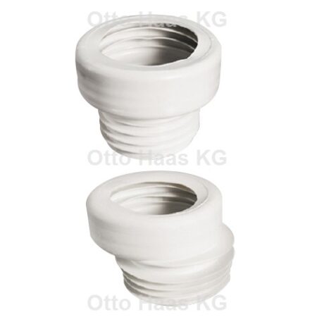 Klosettmanschette Pvc 7C/6D etagiert, f.WC-Abgang  103-110mm Rohrende (Nr.201)