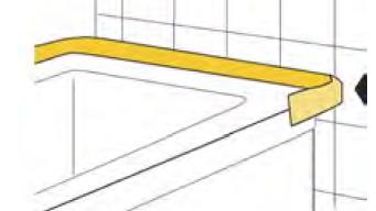 Schallschutzband für, Dusch- und Badewannen Nr.4391