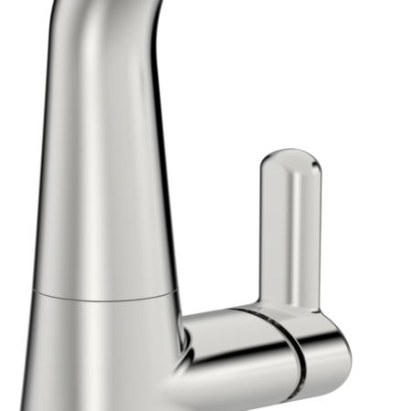HA Einhebelmischer Waschtischbatterie HANSADESIGNO Style 5103 Zugstangenablaufgarnitur Ausladung 167 mm DN15 Chrom