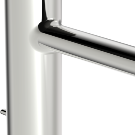 HA Einhebelmischer Waschtischbatterie HANSADESIGNO Style 5183 Zugstangenablaufgarnitur Ausladung 125 mm DN15 Chrom