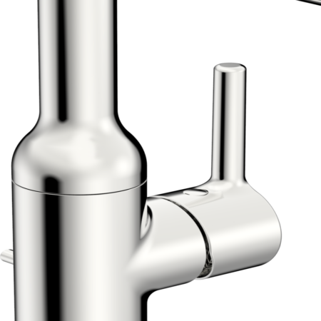 HA EHM Waschtischbatterie HANSAVANTIS Style 5454 Ablaufgarnitur mit Zugstange Ausladung 147 mm Chrom