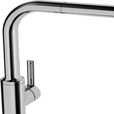 HA Einhebelmischer Küchenarmatur HANSARONDA 5491 Ausladung 217 mm DN15 Chrom