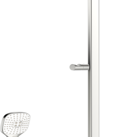 HA Regenbrause-Duscharmatur HANSAEMOTION 5865 3-strahlig DN15 Chrom/Weiss