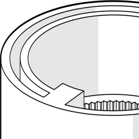 HA Temperaturanschlag HANSA 59906355 Chrom