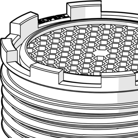 HA Luftsprudler HANSA 59913488 M18.5x1 ATJ