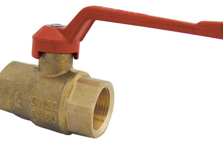 Herz Kugelhahn m. Hebelgriff PN40 DN32 Messing 5/4" IG (Fig. 2190(04)