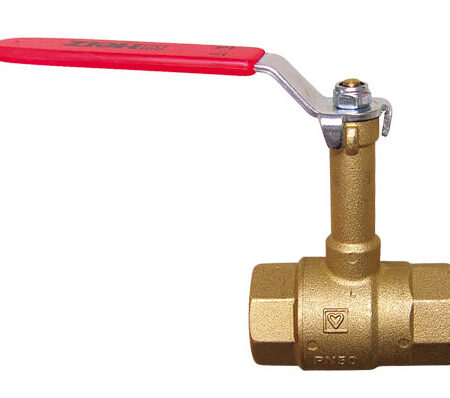 Herz Kugelhahn m. verlaeng. Spindel Ms voller Durchgang 5/4" Fig. 2190(24)
