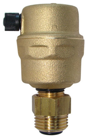 Herz Be-/Ent-lüfter Ms 1/2" PN10 mRück schlagvent0 bis 100 Grad Fig2630(01)