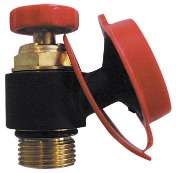 Herz Entleerungsventil Fig.276(09) 1/4" m.Griff Schl.Anschl.schwenkb