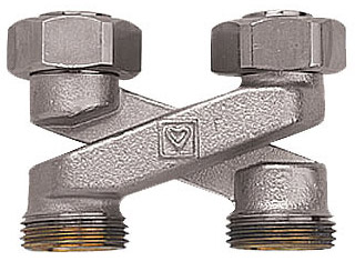 Herz Kreuzungsstueck G3/4" Fig.3004(34) nicht absperrbar