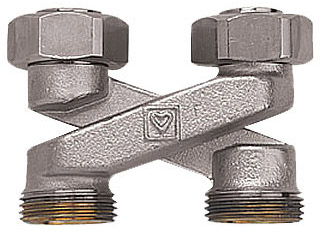 Herz Kreuzungsstueck X RA40mm Fig.3004(44) 3/4"