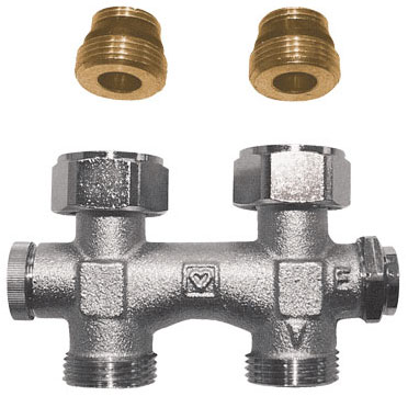 Herz-Bypasskoerper Fig.3066(02) D-Form Rp 1/2"xG 3/4"
