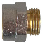 Kunststoffrohrnippel Fig.6265(01) 1/2"