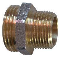 Kunststoffrohradapter Fig.6266(01) 1/2"x3/4"