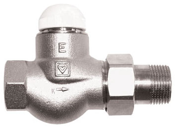 Herz-TS-E Hzg.Regulierventil Fig.7723(02) 3/4" D-Form