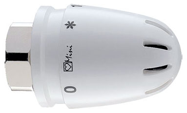 Herz Design Thermostatkopf Mini GS Sollwertbereich 6-28°