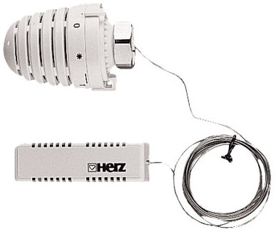 Herz Thermostatkopf Design Porsche Fig.9430(08)m.Fernf.