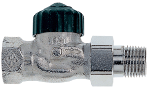 IMI HEIMEIER Thermostat-Ventilunterteil Standard, Durchgang, DN 20, vernickelt