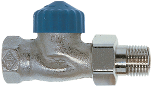 IMI HEIMEIER Thermostat-Ventilunterteil mit geringem Widerstand, Durchgang, DN20