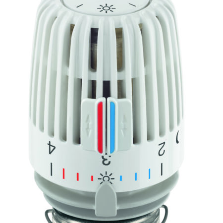 IMI HEIMEIER Thermostat-Kopf K weiß, Behördenausführung