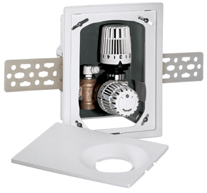 IMI HEIMEIER UP-Kasten Multibox K-RTL mit Thermostat-ventil und RTL, weiß RAL 9016