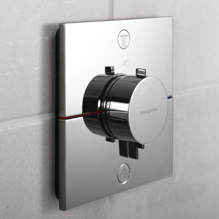 hansgrohe ShowerSelect Comfort E Thermostat Unterputz für 2 Verbraucher, Chrom