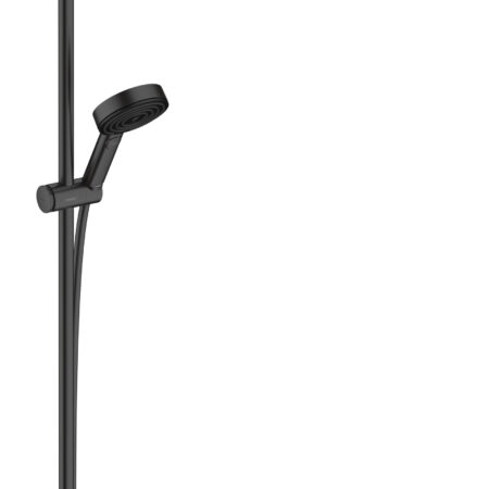 hansgrohe Pulsify Select S Brauseset 105 3jet Relaxation mit Brausestange 90 cm, Mattschwarz