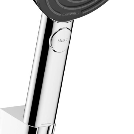 hansgrohe Pulsify Select S Brausehalterset 105 3jet Relaxation mit Brauseschlauch 125 cm, Chrom