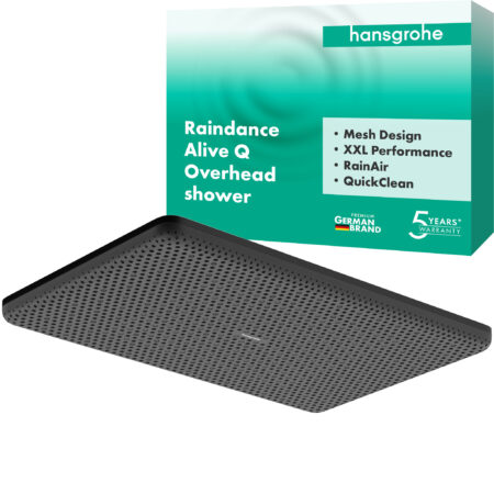hansgrohe Raindance Alive Q Kopfbrause 210/340 1jet, Mattschwarz