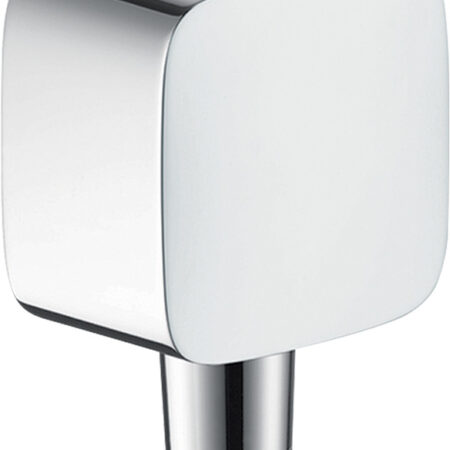 hansgrohe FixFit Wandanschluss mit Rückflussverhinderer, Chrom