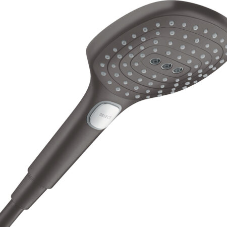 hansgrohe Raindance Select E Handbrause 120 3jet, Brushed Black Chrome