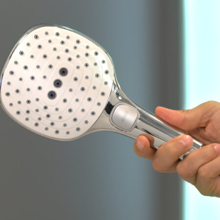 hansgrohe Raindance Select E Handbrause 120 3jet, Weiß/Chrom