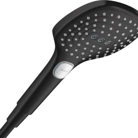 hansgrohe Raindance Select E Handbrause 120 3jet, Mattschwarz