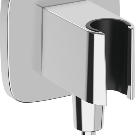 hansgrohe FixFit Q Wandanschluss mit Brausehalter, Chrom