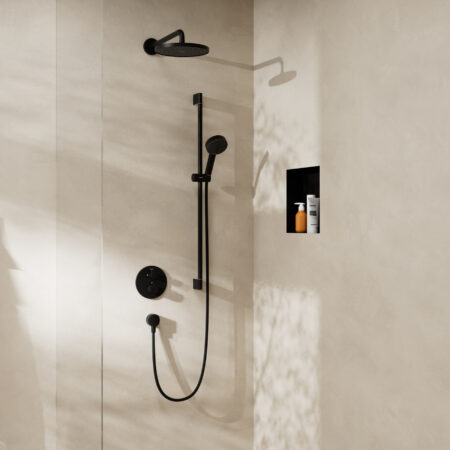 hansgrohe Brausearm 38,9 cm, Mattschwarz